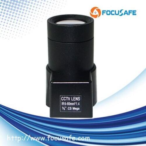 HD 2Megapixel 6-60mm CCTV Lens with 1/3" format CCTV Camera Lens for Security Camera