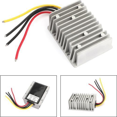 Areyourshop 30A 360W Waterproof DC-DC Converter Power Supply Regulator 24V Step-Down To 12V