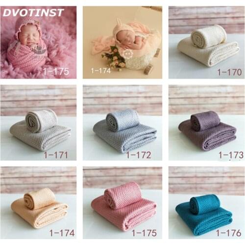 Dvotinst Baby Photography Props Bakcground Blanket Wraps Basket Filler Fotografia Accessories Infant Studio Shooting Photo Props