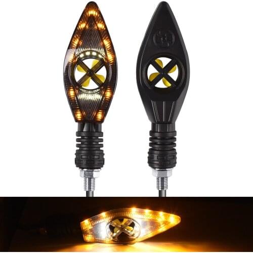 Motorcycle Turn Signals Light 12V LED Flasher Indicator Blinker Rear Lights For Ducati MONSTER S2R 800 M400 M600 M620 M750 M900