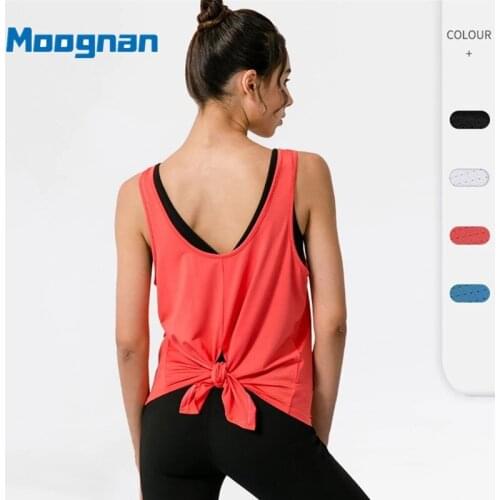 Loose Top Activewear Naked-Feel Athletic Yoga Vest s Open Back Yoga Tank Tops Stretch Sexy Blouse Sport Fitness Tank Tops