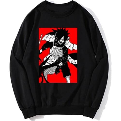 Uchiha Madara Hoodie New Fashion Cool Casual Men Fleece Sweatshirt Unisex Hoodies Spring Autumn Sweater Streetwear