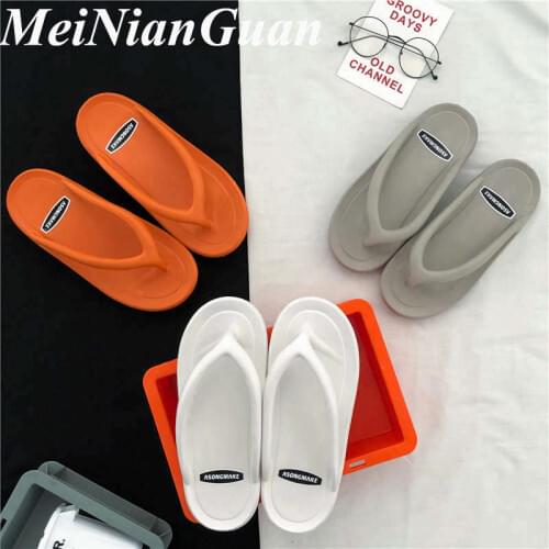 Comfort Slippers for Men Casual Fashion Light Soft Flip Flops Man Couple Summer Sandals Rubber Non Slip Womens Spring Shoes CN