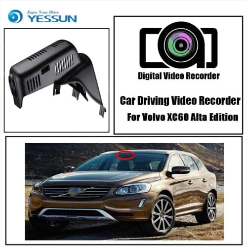 YESSUN for Volvo XC60 2012~2014 Alta Edition Car Driving Video Recorder DVR Mini Control APP Wifi Camera Registrator Dash Cam