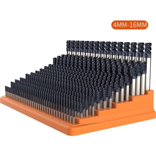 CNC machining center tool storage box storage rack CNC milling cutter shaft tungsten steel plastic storage case