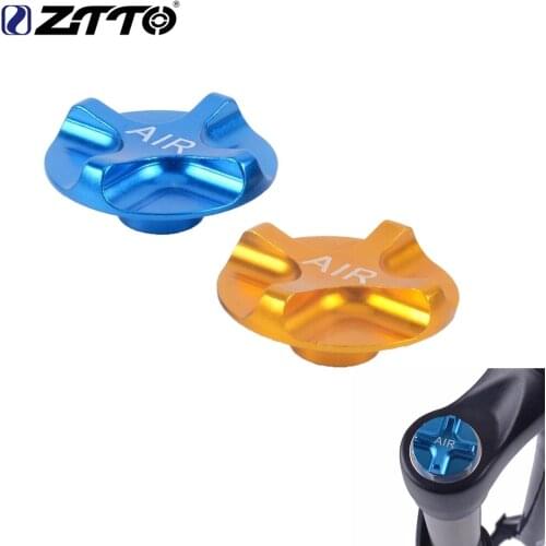 ZTTO 2 pcs Bicycle Tools MTB Mountain Bike Air Gas Shcrader American Valve Caps Bicycle Suspension Fork Bicycle Accessories