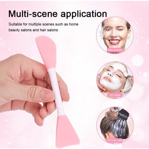 1Pcs Mask Brush Multifunction Facial Stirring Brush Soft Silicone Mask Makeup Brush Cosmetics Make Up Brush Easy To Clean