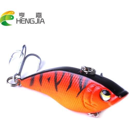 HENGJIA 1PC hard plastic crankbaits artificial wobblers swimbaits trout catfish fishing baits pesca fishing tackles