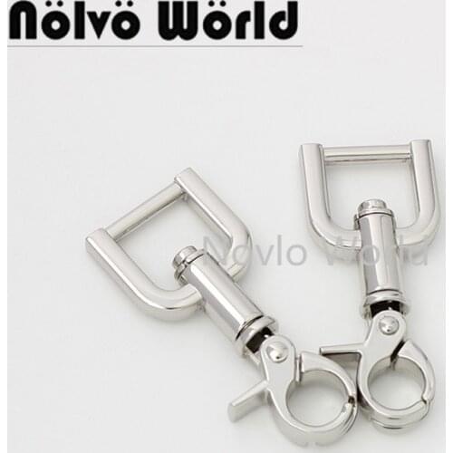 10-50 pieces 2 colors 14mm 5/8" new metal squared snap hook clasp,dog collar swivel clasp clip for luxury purse strap hanger