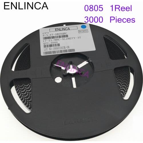 3000pcs in reel 0805 SMD LED diodes Ultra Bright light red yellow blue white Green full reel