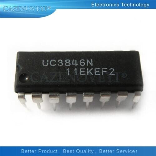 4pcs/lot UC3846N UC3846 3846 DIP-16 In Stock