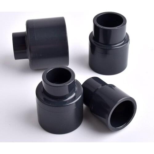 Big Size 50/63mm UPVC Pipe Reducing Straight Connector Irrigation System Hydroponics Frame Aquarium Fish Tank Socket Joint