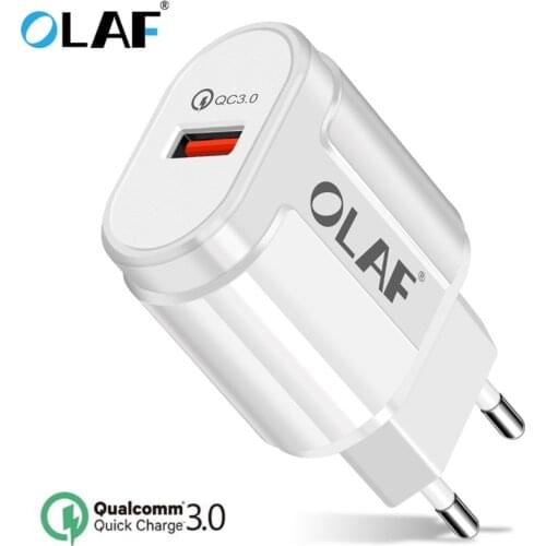 Quick Charge 3.0 USB Charger Fast Charger 24W EU Wall usb portable charger Adapter for iPhone Samsung Xiaomi Mobile Phone Tablet