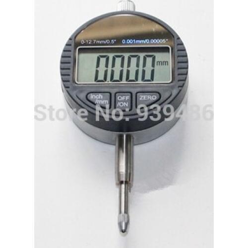 Diesel common rail injector 0.001mm/0.00005" range 0-25.4mm/1" gauge digital dial indicator for diesel pump repair tool