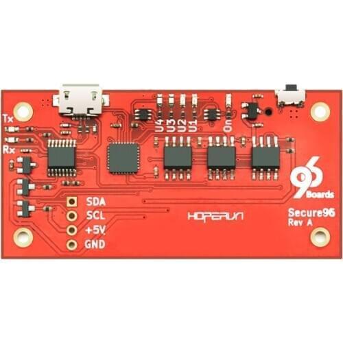 For The Secure96 Development Board Expansion Board is based on the 96Boards security module and complies with the TPM2.0 standar