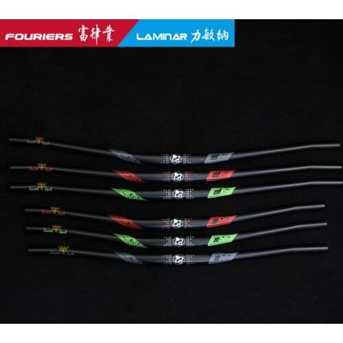 Fouriers HB-MB016 AL7075 MTB Bike Riser Handlebar 31.8mm x 680mm 760mm Eccentric 5mm XC Comfort Bar Control Curve Handlebars