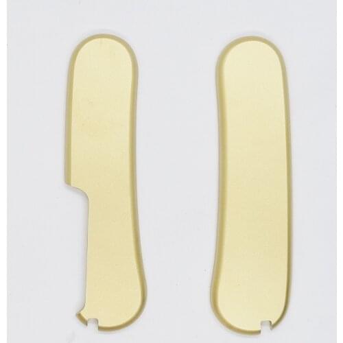 Hand Made Brass Scales for 85mm Victorinox Delemont Swiss Army Knife