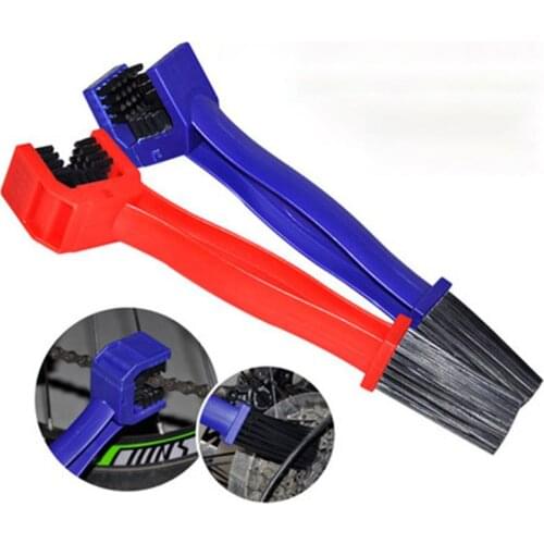 Motorcycle Bike Bicycle Chain Clean Brush Plastic Gear Grunge Brush Road MTB Mountain Bike Chain Cleaner Scrubber Tools