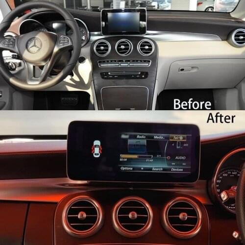 12.3" Multimedia Video Player Android Car Radio For Benz C class C200 W205 C250 C180 C260 GPS Android Auto 2015-2018