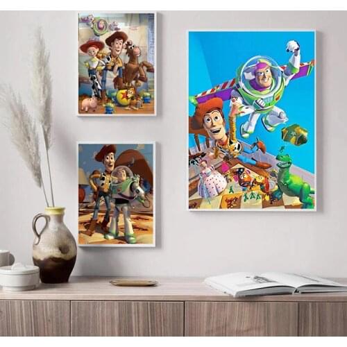 5D DIY Diamond Painting Disney Toy Story Diamond Embroidery Mosaic Picture Cross Stitch Kits Crystal Home Decoration Gift