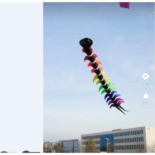 New large cerf volant vlieger kites for adults soft kite flying cometas windsock pulpo ripstop fun factory inflatable kite bar