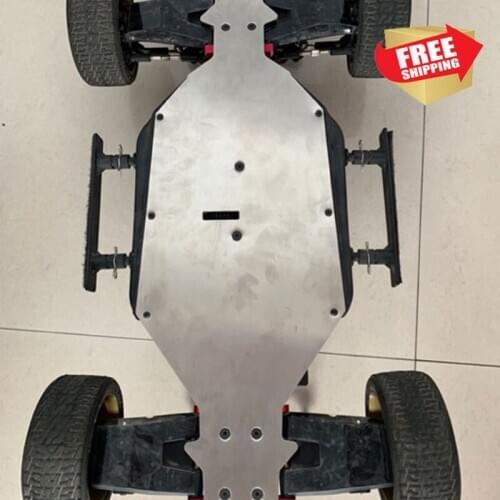 RC radio control car for km rally Carnival 1/7 metal chassis armor guard plate protection option upgrade parts