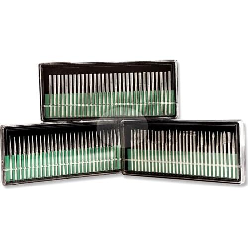 3MM Handle Round/Pointed Grinding Rods 30pcs/set Emery Grinding Needle for Electric Grinder, Engraving Machine