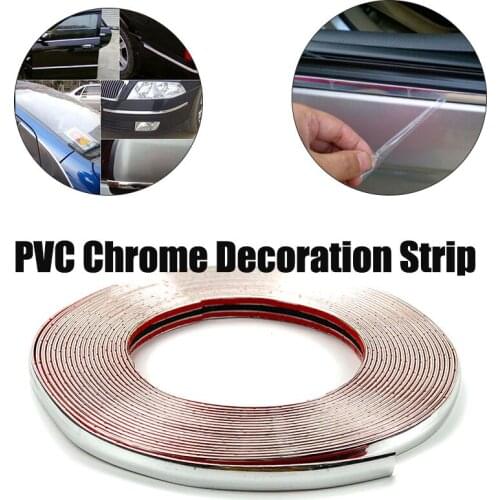 Car styling Decoration Sticker Chrome Strip For Jeep Grand Cherokee Compass Commander Wrangler Rubicon SAHALA Patriot Renegade