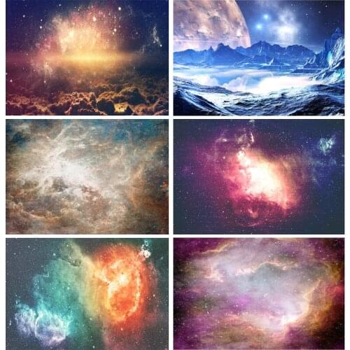 ZHISUXI Vinyl Custom Photography Backdrops Prop Starry sky Photography Background 210125 XKT-04