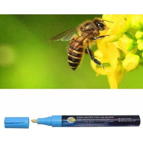1pc Queen Bee Marker Electronic Highlighter Flash Water-based Cm Length 13.5 In Approximately Marker B6I0