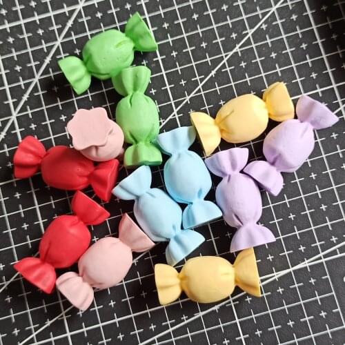 1pcs/lot resin solid Simulation candy 29mm Cabochons Scrapbooking Hair Bow Center DIY Christmas decration