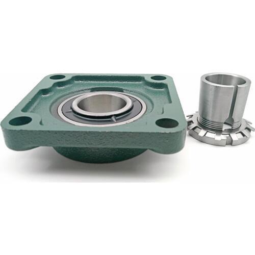 1pcs UKF207 H2307 UK207 F207 MOCHU MOUNTED BEARING UNITS CAST IRON 4 BOLT FLANGE BEARING UNITS