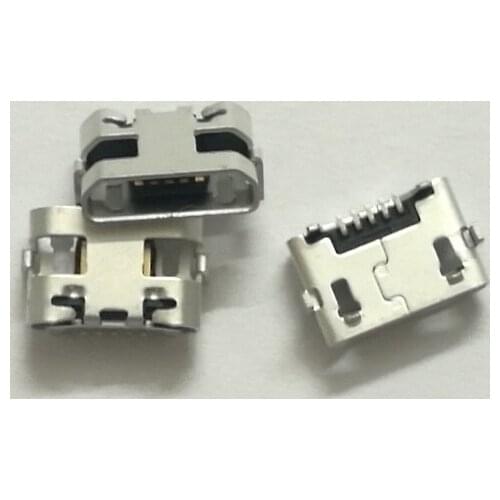 20pcs Micro USB Charging Socket Port Connector for meilan note 2 m571c For Alcatel one touch