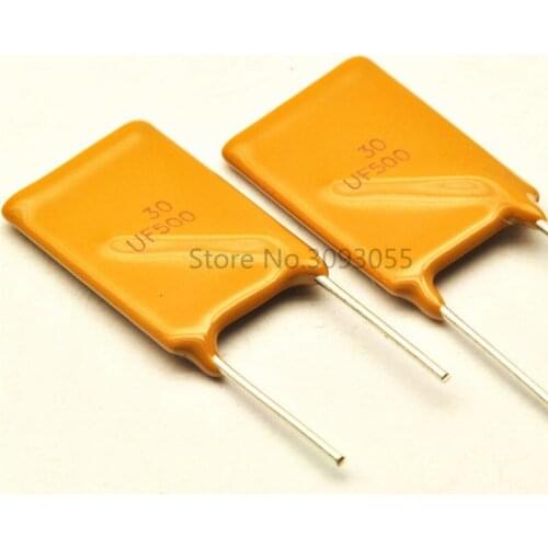 20PCS PPTC RUEF500 30V 5A DIP 2PIN Resettable Fuse Good quality