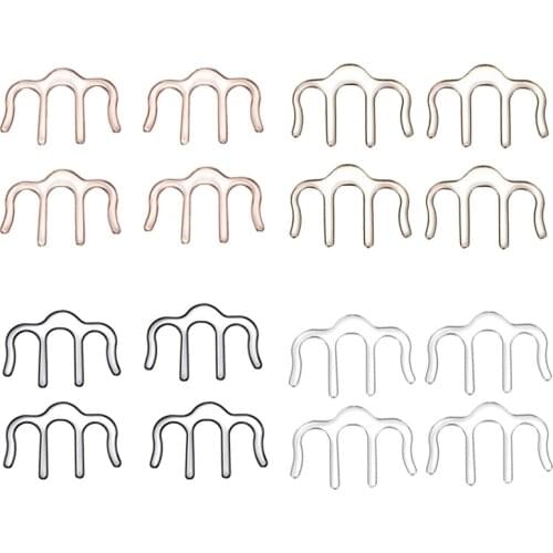 4Pcs Metal Sheet Music Book Clips Music Paper Holder Music Book Page Clip for Piano Sheet Keyboard Playing Music Stand