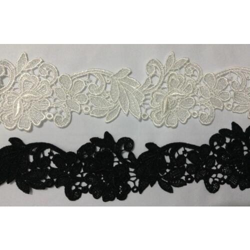 5cm high quality water soluble exquisite embroidery lace,skirt lace trimming,decoration accessories,XERY14319C