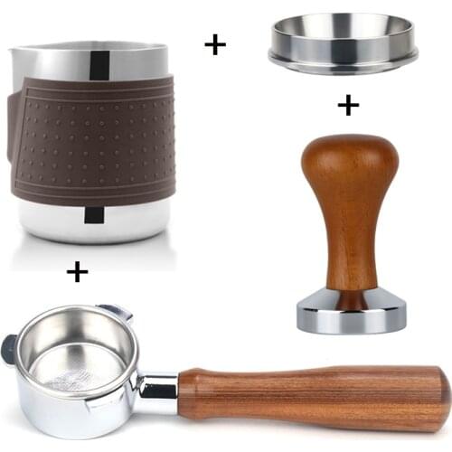 54mm Coffee Bottomless Portafilter for Breville 870/878/880 Filter Filter Coffee Tamper Espresso Coffee Sets