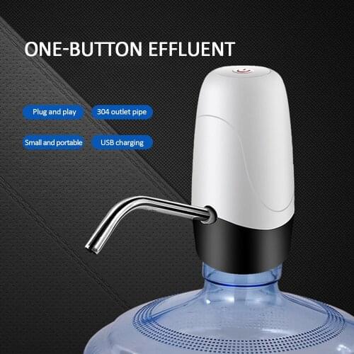 Automatic Water Pump For Bottle USB Charging Double Motor Electric Bottle Drinking Water Pump Dispenser Hand Pump Bottled Water
