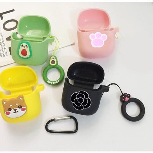 For JBL tune 220 Case Cartoon funny cover Wireless Bluetooth earphone Protective Case Silicone Cover for JBL 220 Tws /Tune 225