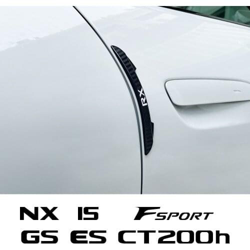 For Lexus RX 300 330 NX FSport IS 300h 250 ES CT200h GS LS LX UX 200 GX 460 Car Anti-collision Strip Scratch Protector Stickers