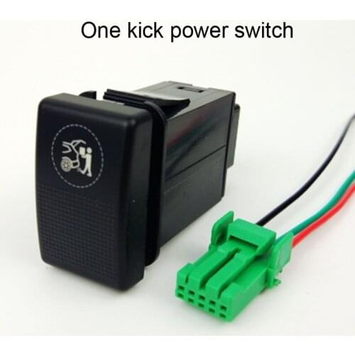 DRL Front Fog Light Rear Fog Light One Kick Power Supply Switch Button Wire For Great Wall C30/C20R/C50 2012-2013