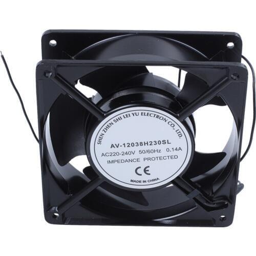 EAS-AC 220V-240V0.14A Brushless Cooler Cooling Fan 120mm X 120mm X38mm