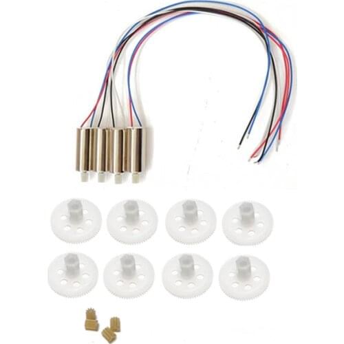 F6 68T Gears Motor Engines Gear For 4DRC Rc Drone Quadcopter Spare Parts Kit
