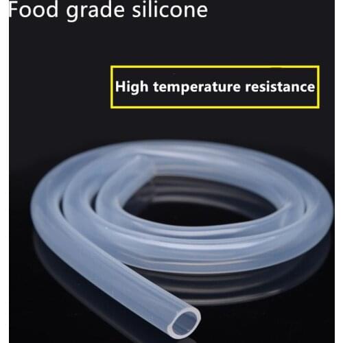 1M 3M 5M Food Grade Transparent Silicone Tube Rubber Hose 4 5 6 8 10 12mm Out Diameter Flexible Milk Hose Beer Pipe Silica Gel