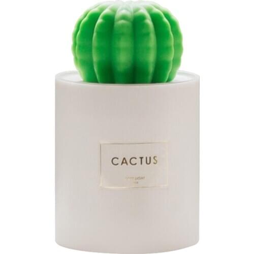 Hot USB Air Humidifier Cactus Timing Aromatherapy Diffuser 280ml Mist Maker Fogger Mini roma Diffuser With Night Light for Home
