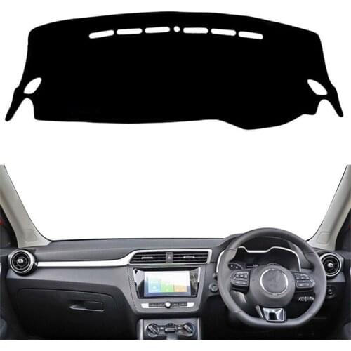 Interior Dashboard Cover Mat Pad Dashmat Dash Sun Shade Instrument Protector Carpet Car Accessories For MG ZS EZS 2017 2018 2019