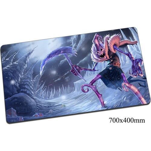 Fiddlesticks mouse pad 70x40cm gaming mousepad gear lol gamer mouse mat pad game computer Harbinger of Doom mouse play mats