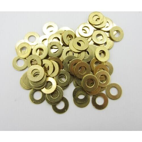M2 M2.5 M3 M4 M5 M6 M8 M10 M12 M14 M16 Copper Washer Brass Flat Washer GB97 Similar to DIN125