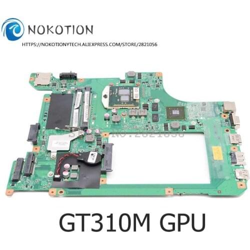 Nokotion 10203-1 LA56 MB 48.4JW06.011 Main board for Lenovo Ideapad B560 Laptop Motherboard GeForce G310M