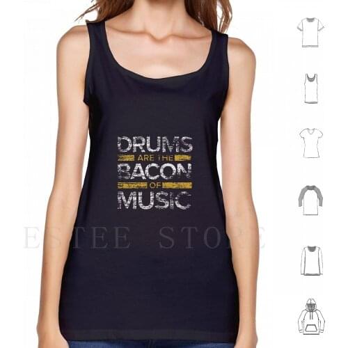 Musician Musical Instrument Drums Tank Tops Vest Sleeveless Musician Musical Instrument Drums Musician Musical Instrument